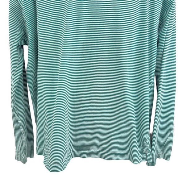 Stone Island × Supreme S/S 2015 Men's XL Long sleeve Green Striped AS IS - Picture 4 of 16